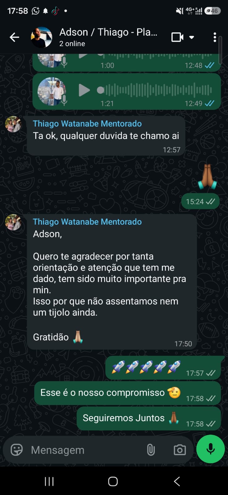 Depoimento de Thiago Watanabe